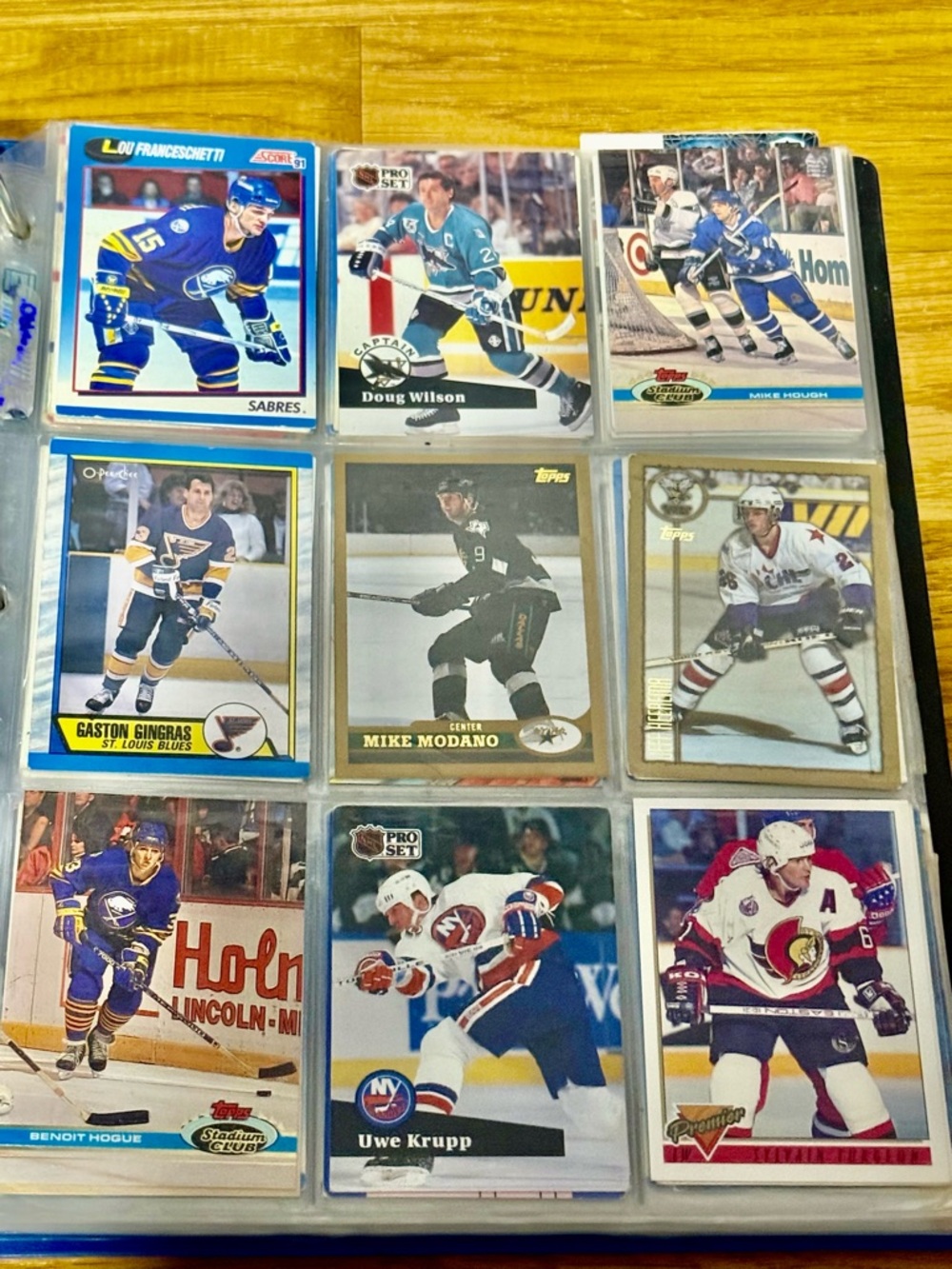 Binder Full Of 1990 2001 NHL Hockey Card - Picture 3 of 7